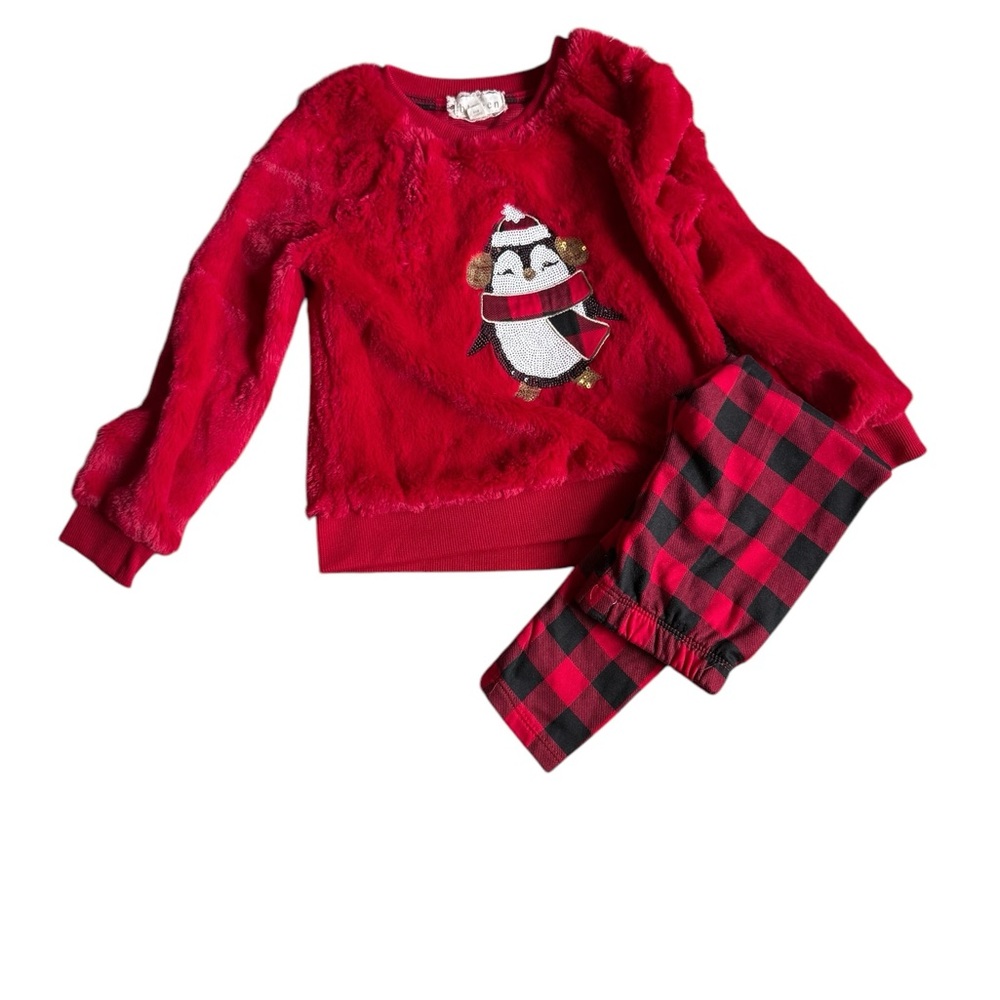 Btween Red Penguin Kids set